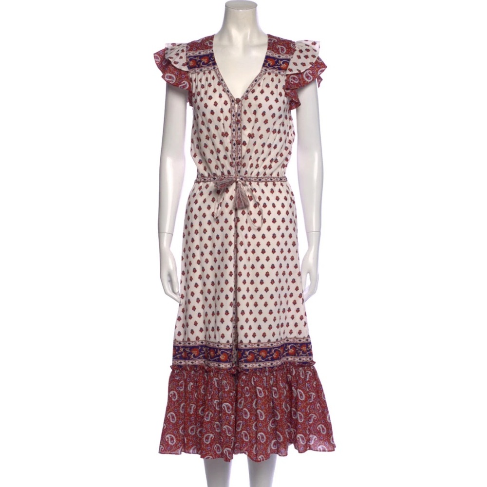 Veronica Beard Cotton Midi Dress